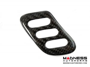 Alfa Romeo 4C Carbon Fiber Adjustment Button Control Frame